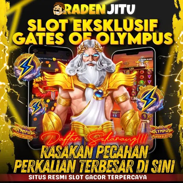 RADENJITU >> Daftar Link Anti Boncos Pasti Pecah Slot Zeus x1000 image 1